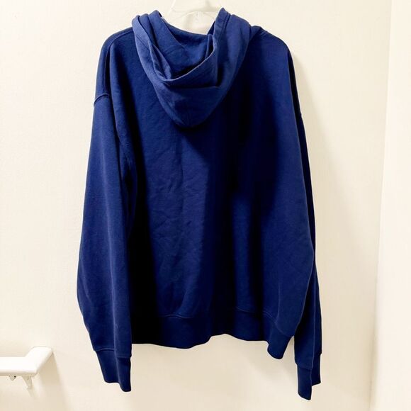 American Eagle Men’s Hoodie XL Eagle Logo Navy Pullover NWT - Picture 2 of 5